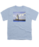Saybrook Breakwater Lighthouse Old Saybrook Connecticut - Youth T-Shirt
