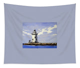 Saybrook Breakwater Lighthouse Old Saybrook Connecticut - Tapestry