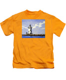 Saybrook Breakwater Lighthouse Old Saybrook Connecticut - Kids T-Shirt
