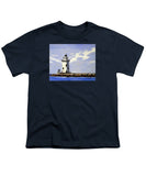 Saybrook Breakwater Lighthouse Old Saybrook Connecticut - Youth T-Shirt