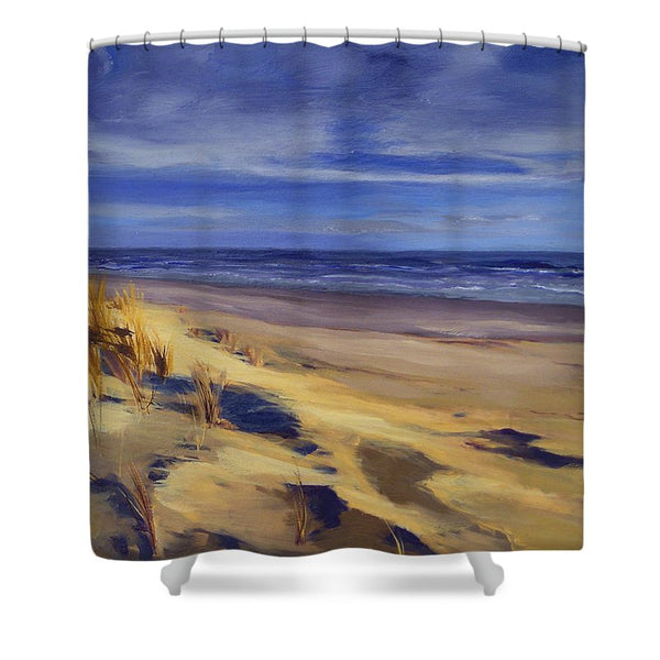 Second Beach Newport Rhode Island - Shower Curtain