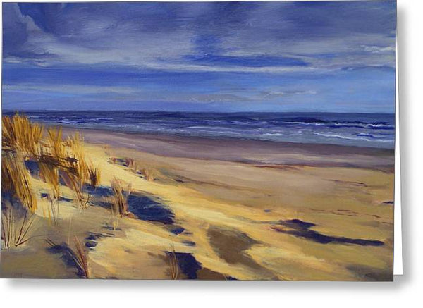 Second Beach Newport Rhode Island - Greeting Card