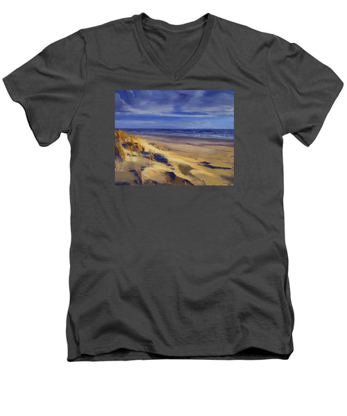 Second Beach Newport Rhode Island - Men's V-Neck T-Shirt
