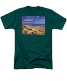 Second Beach Newport Rhode Island - Men's T-Shirt  (Regular Fit)