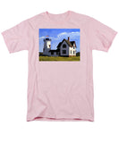 Stage Harbor Lighthouse Cape Cod Massachusetts - Men's T-Shirt  (Regular Fit)