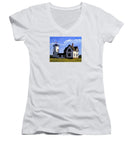 Stage Harbor Lighthouse Cape Cod Massachusetts - Women's V-Neck