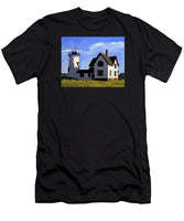Stage Harbor Lighthouse Cape Cod Massachusetts - T-Shirt