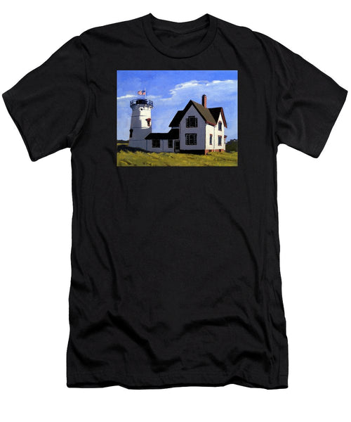 Stage Harbor Lighthouse Cape Cod Massachusetts - T-Shirt