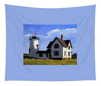 Stage Harbor Lighthouse Cape Cod Massachusetts - Tapestry