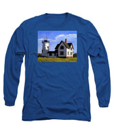 Stage Harbor Lighthouse Cape Cod Massachusetts - Long Sleeve T-Shirt