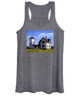 Stage Harbor Lighthouse Cape Cod Massachusetts - Women's Tank Top