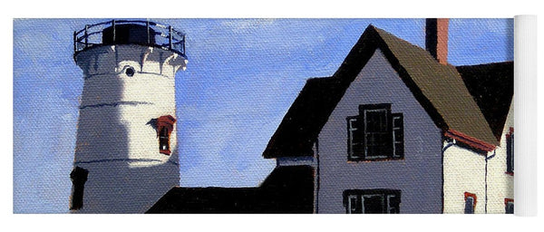 Stage Harbor Lighthouse Cape Cod Massachusetts - Yoga Mat