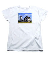 Stage Harbor Lighthouse Cape Cod Massachusetts - Women's T-Shirt (Standard Fit)