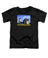 Stage Harbor Lighthouse Cape Cod Massachusetts - Toddler T-Shirt