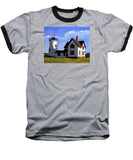 Stage Harbor Lighthouse Cape Cod Massachusetts - Baseball T-Shirt