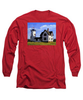 Stage Harbor Lighthouse Cape Cod Massachusetts - Long Sleeve T-Shirt