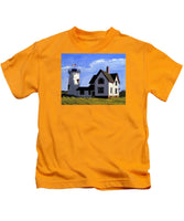 Stage Harbor Lighthouse Cape Cod Massachusetts - Kids T-Shirt