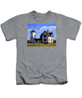 Stage Harbor Lighthouse Cape Cod Massachusetts - Kids T-Shirt