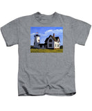 Stage Harbor Lighthouse Cape Cod Massachusetts - Kids T-Shirt