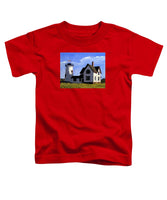Stage Harbor Lighthouse Cape Cod Massachusetts - Toddler T-Shirt