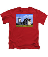 Stage Harbor Lighthouse Cape Cod Massachusetts - Kids T-Shirt