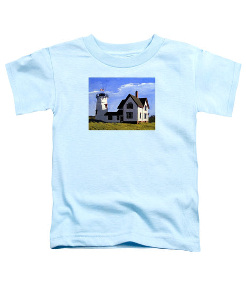 Stage Harbor Lighthouse Cape Cod Massachusetts - Toddler T-Shirt