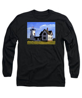 Stage Harbor Lighthouse Cape Cod Massachusetts - Long Sleeve T-Shirt