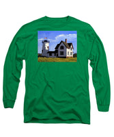Stage Harbor Lighthouse Cape Cod Massachusetts - Long Sleeve T-Shirt