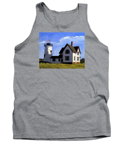 Stage Harbor Lighthouse Cape Cod Massachusetts - Tank Top