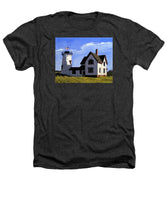 Stage Harbor Lighthouse Cape Cod Massachusetts - Heathers T-Shirt