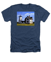 Stage Harbor Lighthouse Cape Cod Massachusetts - Heathers T-Shirt