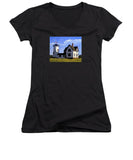 Stage Harbor Lighthouse Cape Cod Massachusetts - Women's V-Neck