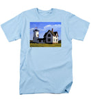 Stage Harbor Lighthouse Cape Cod Massachusetts - Men's T-Shirt  (Regular Fit)