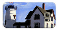 Stage Harbor Lighthouse Cape Cod Massachusetts - Phone Case