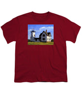Stage Harbor Lighthouse Cape Cod Massachusetts - Youth T-Shirt