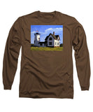 Stage Harbor Lighthouse Cape Cod Massachusetts - Long Sleeve T-Shirt