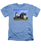 Stage Harbor Lighthouse Cape Cod Massachusetts - Heathers T-Shirt