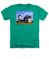 Stage Harbor Lighthouse Cape Cod Massachusetts - Heathers T-Shirt