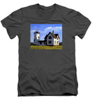 Stage Harbor Lighthouse Cape Cod Massachusetts - Men's V-Neck T-Shirt