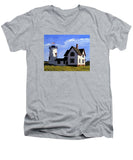 Stage Harbor Lighthouse Cape Cod Massachusetts - Men's V-Neck T-Shirt