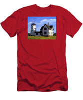 Stage Harbor Lighthouse Cape Cod Massachusetts - T-Shirt