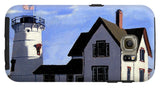 Stage Harbor Lighthouse Cape Cod Massachusetts - Phone Case