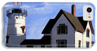 Stage Harbor Lighthouse Cape Cod Massachusetts - Phone Case