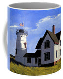 Stage Harbor Lighthouse Cape Cod Massachusetts - Mug