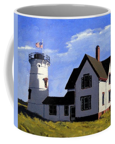 Stage Harbor Lighthouse Cape Cod Massachusetts - Mug