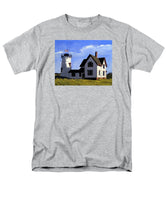 Stage Harbor Lighthouse Cape Cod Massachusetts - Men's T-Shirt  (Regular Fit)