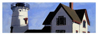 Stage Harbor Lighthouse Cape Cod Massachusetts - Yoga Mat