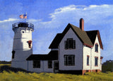 Stage Harbor Lighthouse Cape Cod Massachusetts - Puzzle