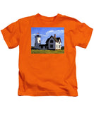 Stage Harbor Lighthouse Cape Cod Massachusetts - Kids T-Shirt