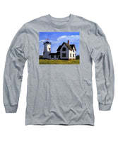 Stage Harbor Lighthouse Cape Cod Massachusetts - Long Sleeve T-Shirt